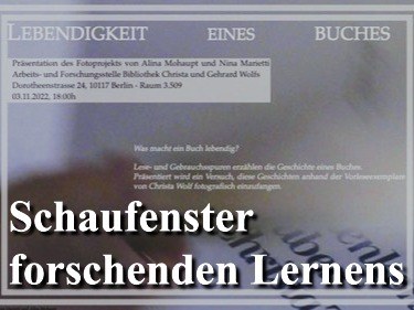 Ergebnisse forschenden Lernens