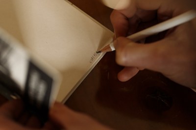 1. Büchersammlung verzeichnen (Foto: Ralf Klingelhöfer)