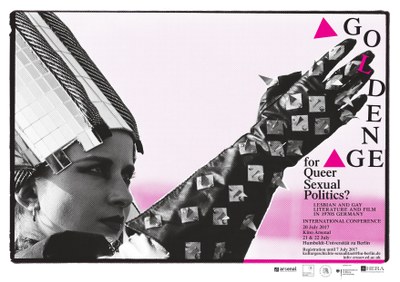 Flyer der Konferenz " A golden Age for Queer Sexual Politics?"