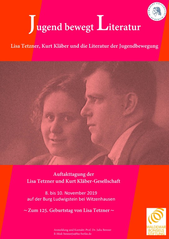 Poster_JugendbewegtLiteratur